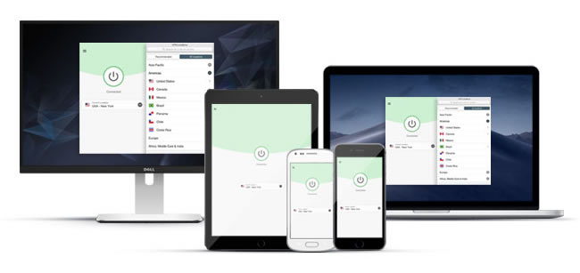 ExpressVPN devices