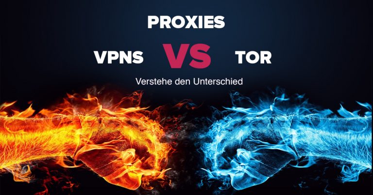 Unterschiede zwischen VPNs und Tor