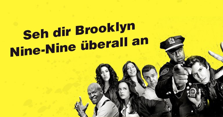 Brooklyn Nine-Nine ist auf Netflix! So guckst Du es 2024